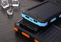 Solar Power Bank with 20000mAh Capacity and Fast Charge