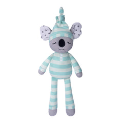 Apple Park Organic Farm Buddies - Kozy Koala Pacifier Buddy - Baby Toy for Newborns and Infants - Hypoallergenic 100% Organic Cotton
