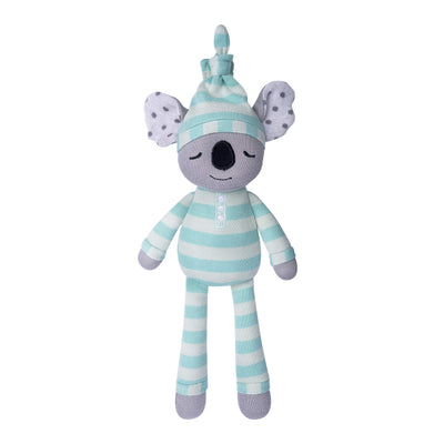 Apple Park Organic Farm Buddies - Kozy Koala Pacifier Buddy - Baby Toy for Newborns and Infants - Hypoallergenic 100% Organic Cotton
