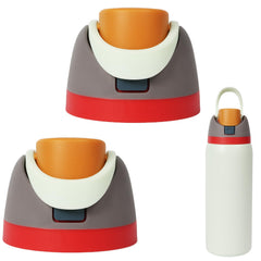 Replacement Lid for Owala Freesip 2 PCS One Button Water Bottle Top Replacement Cap Compatible with Owala 16oz 24oz 32oz 40oz BPA-Free No Water Leakage Replacement Accessories for OwalaBrown